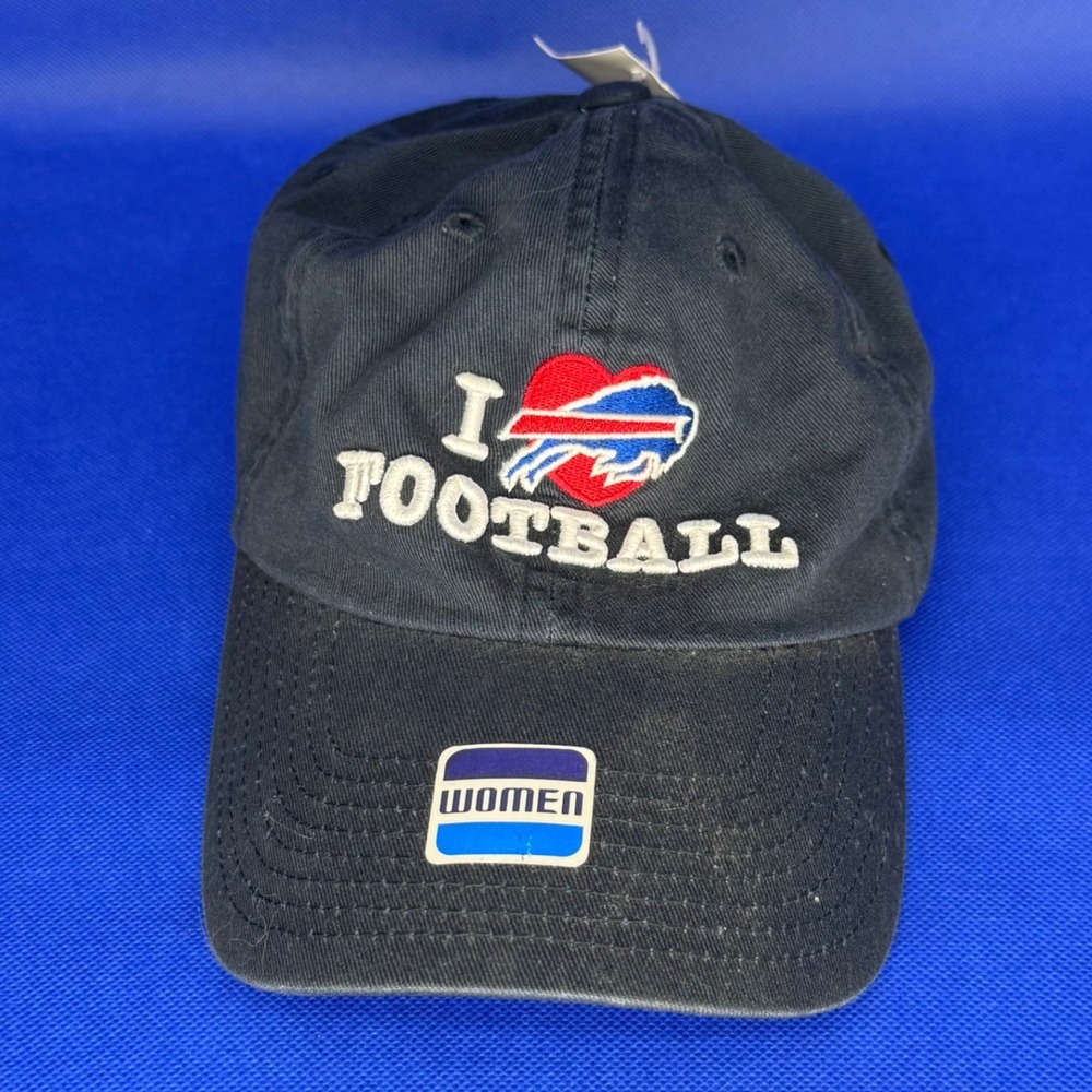 Buffalo Bills NEW Womens NFL I Love Heart Football Hat NWT Mafia Tailgate Fan‎
